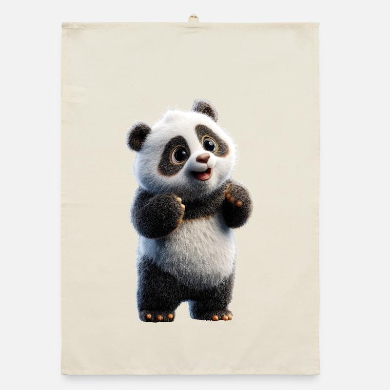 Panda Ours Pandas Géants Panda Géant Mignon Panda Ours Panda Torchon bio