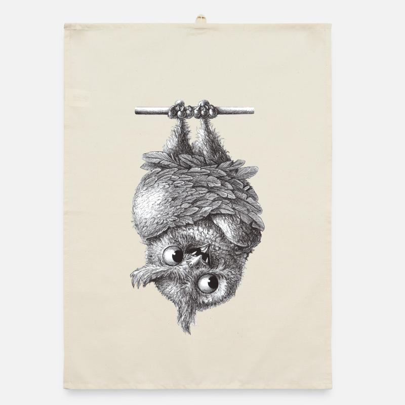 Vampire Owl - Dracula Owl Torchon bio