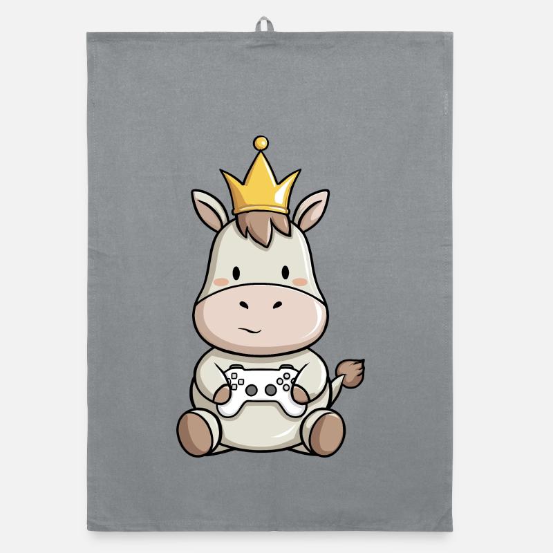 controller esel krone Organic Geschirrtuch