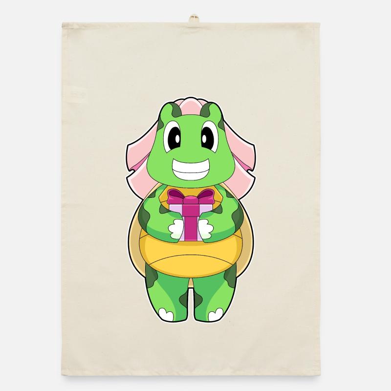 Turtle Bridal Package Wedding Organic dish towel