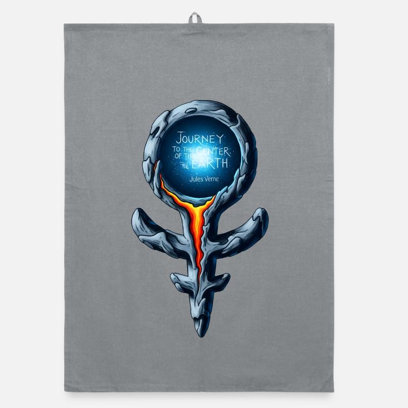 Jules Verne Stab Organic Geschirrtuch