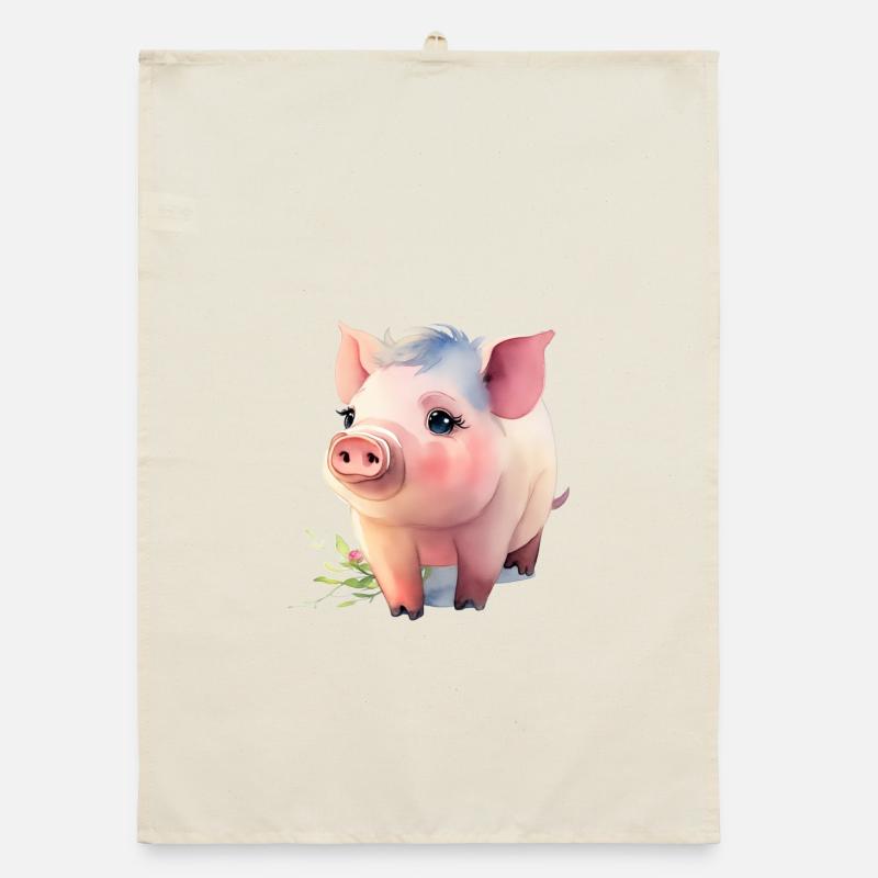 Piglets Organic dish towel