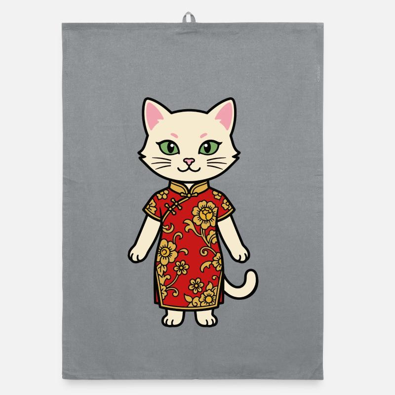 Chat de Chine de Shanghai Torchon bio