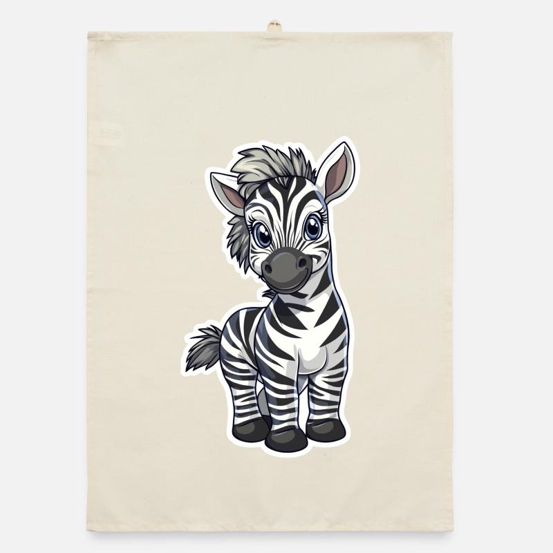Zebra Organic Geschirrtuch