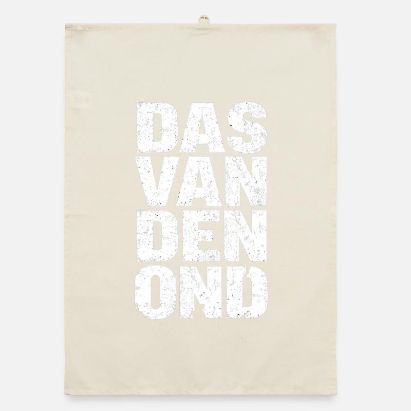 Das van den ond. Antwerp proverbs Organic dish towel