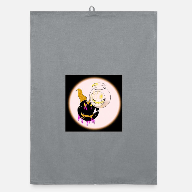 Engel und Teufel Design  Organic Geschirrtuch