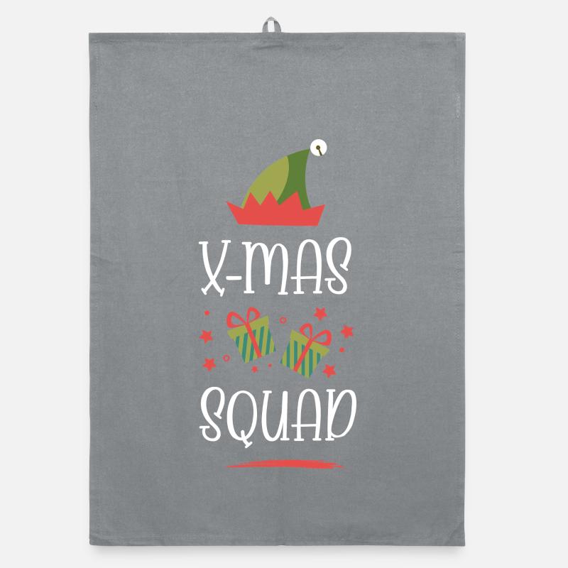 X-Mas Squad Organic Geschirrtuch