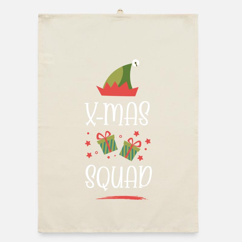X-Mas Squad Organic dish towel