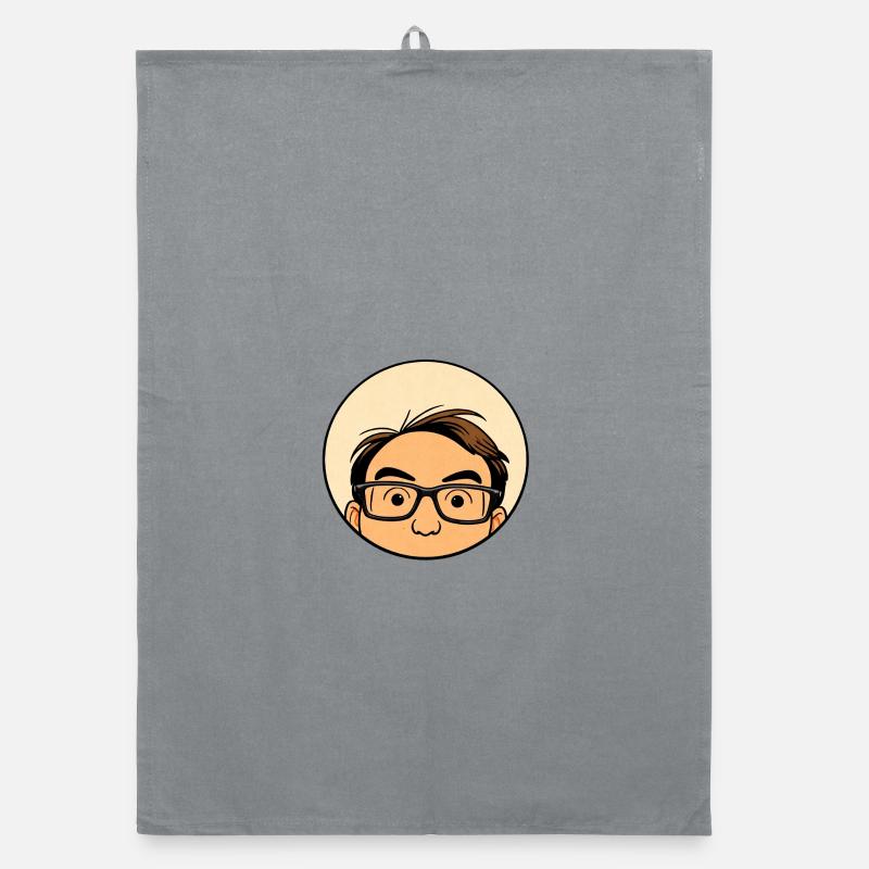 Felix does something Organic dish towel