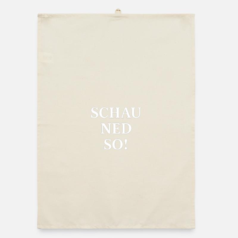 Regarde ça comme ça ! Dicton dialectique Torchon bio