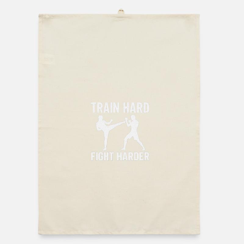 Train_und_kaempfe_haerter-5- Organic Geschirrtuch