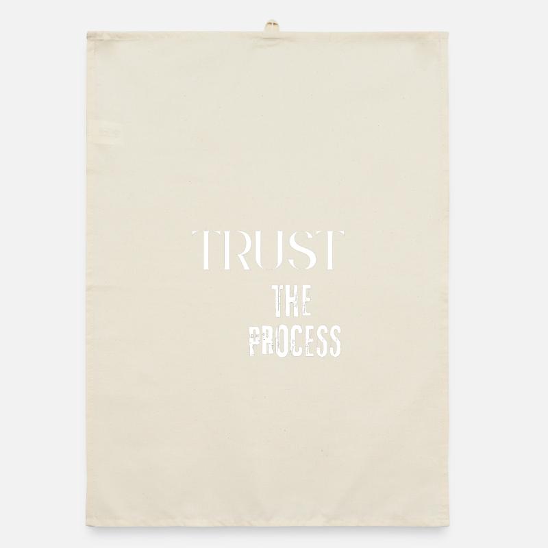 Trust the Process Organic dish towel