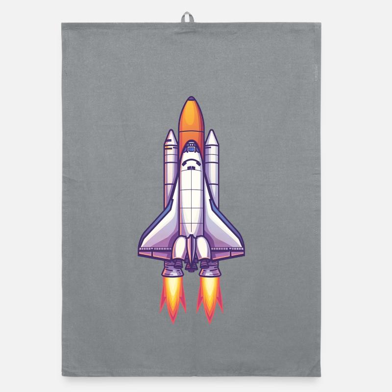 Cosmos Rocket Édition Neon Torchon bio