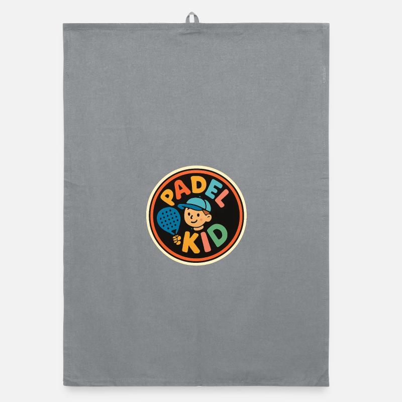 Autocollant du logo Padel Kid Torchon bio