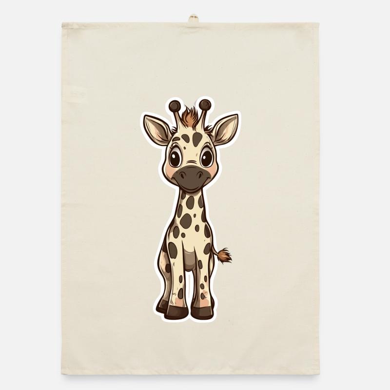Giraffe Organic dish towel