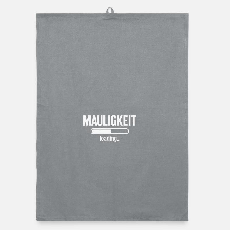 Mauligkeit – Loading… Organic Geschirrtuch