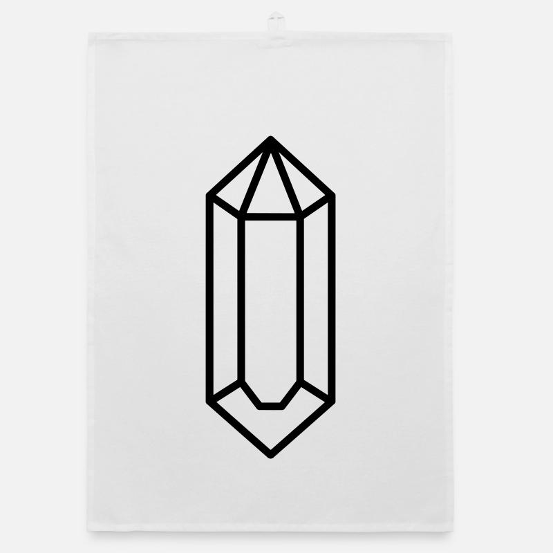 quartz crystal Organic dish towel