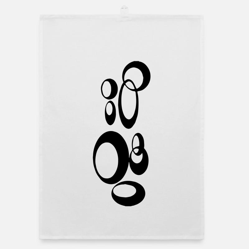 Coole Kunst Organic Geschirrtuch