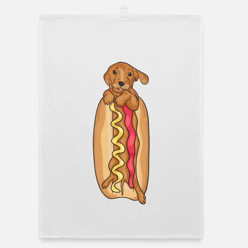 Wursthund Organic Geschirrtuch
