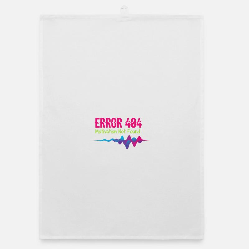 Fehler 404: Motivation nicht gefunden Organic Geschirrtuch