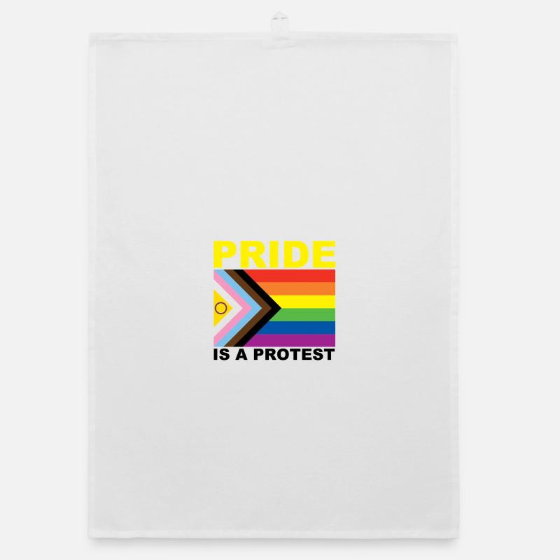 Pride is a Protest Organic Geschirrtuch