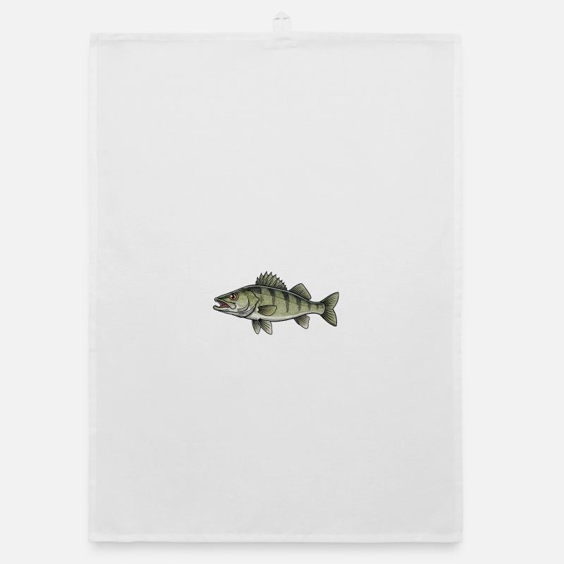 Zander Predator Fishing Organic dish towel
