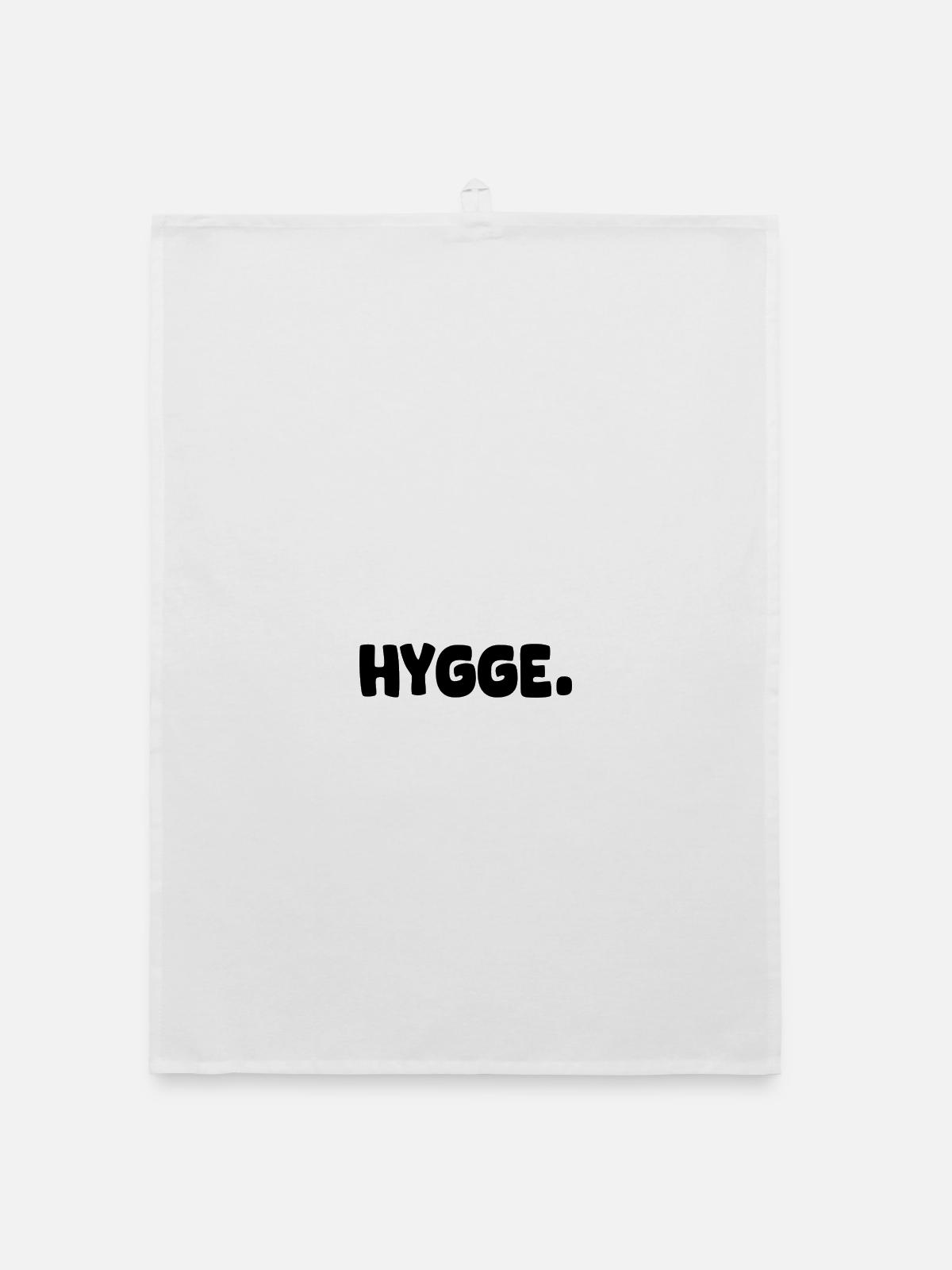 HYGGE - Organic Geschirrtuch - Weiß - Vorne
