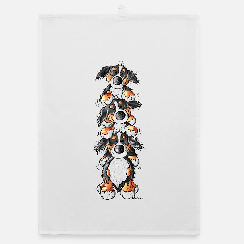 Trois Bouvier Bernois Torchon bio