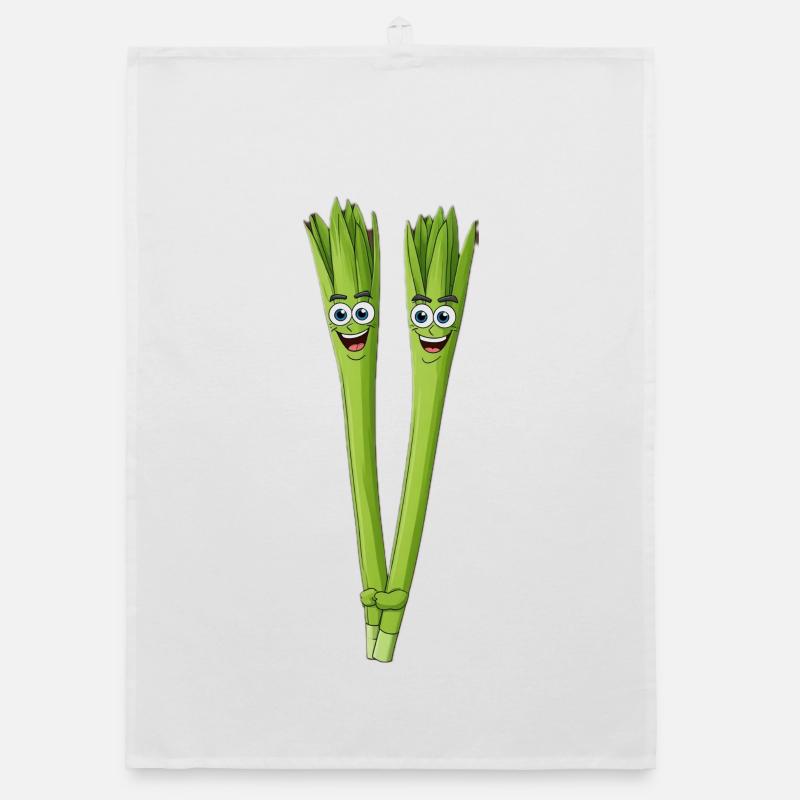 Spargeldduo Smiling Organic dish towel