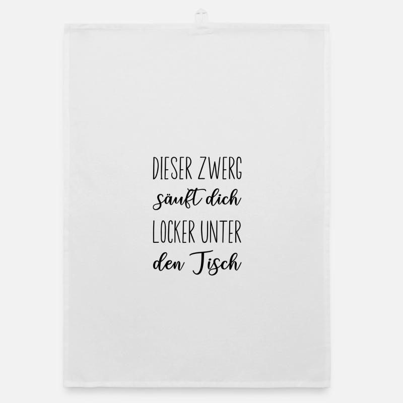 Black & White Square Minimal Organic dish towel