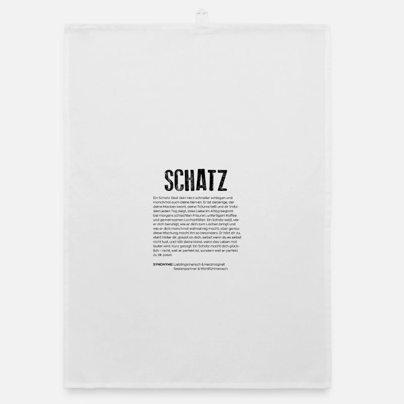 Schatz Definition Organic Geschirrtuch