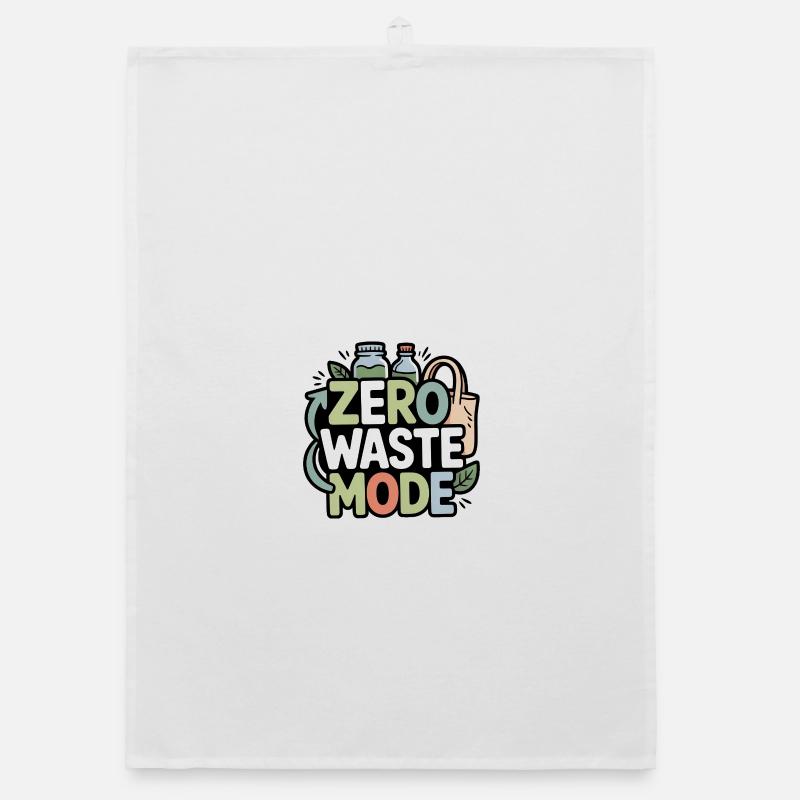 zero-waste-mode - Organic Geschirrtuch - Weiß