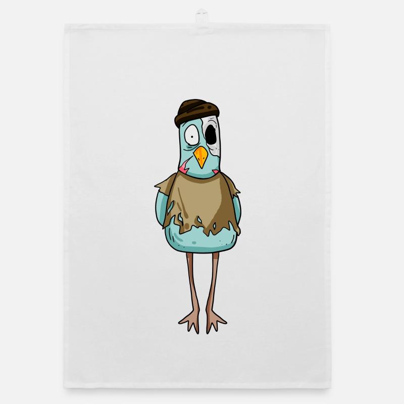 Zombie Möwe Organic Geschirrtuch