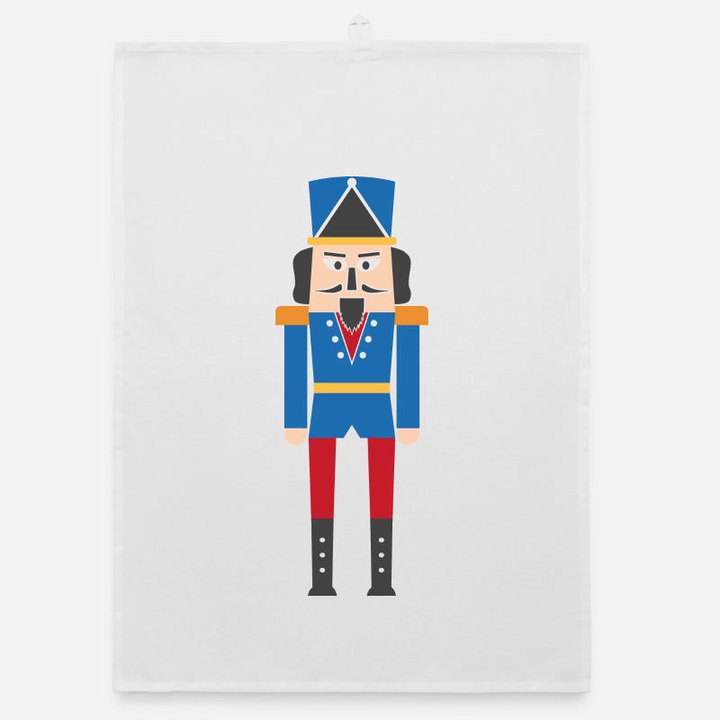 Nutcracker Organic dish towel