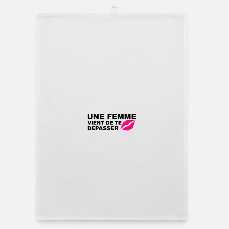 funny sticker Organic dish towel