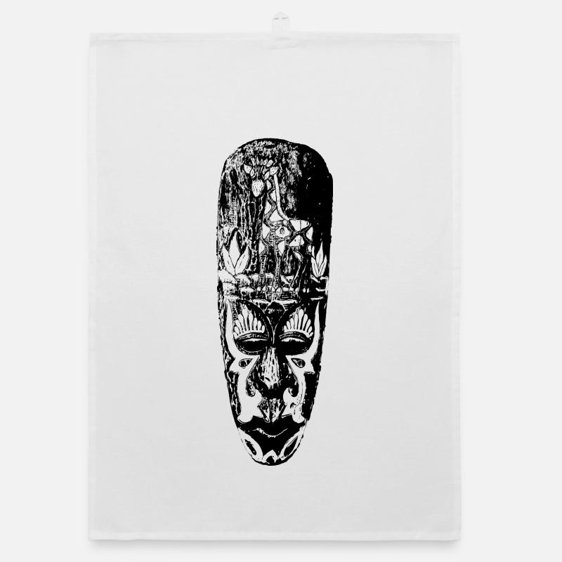 Maske - Gesicht Organic Geschirrtuch