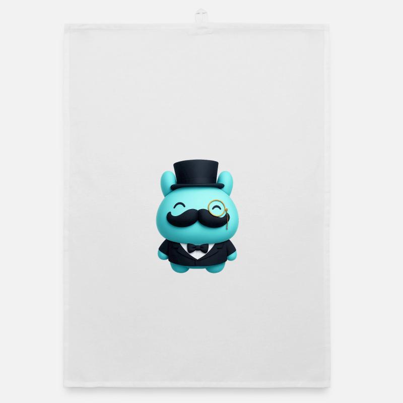 Mr. Ham Elegant Premium Character Organic dish towel