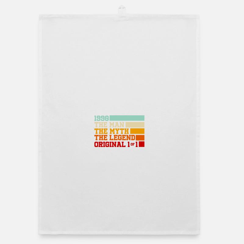 1930s Legend Typography Organic dish towel