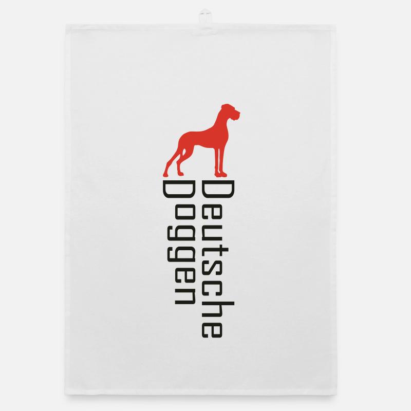 Scripture and Dane above Organic dish towel