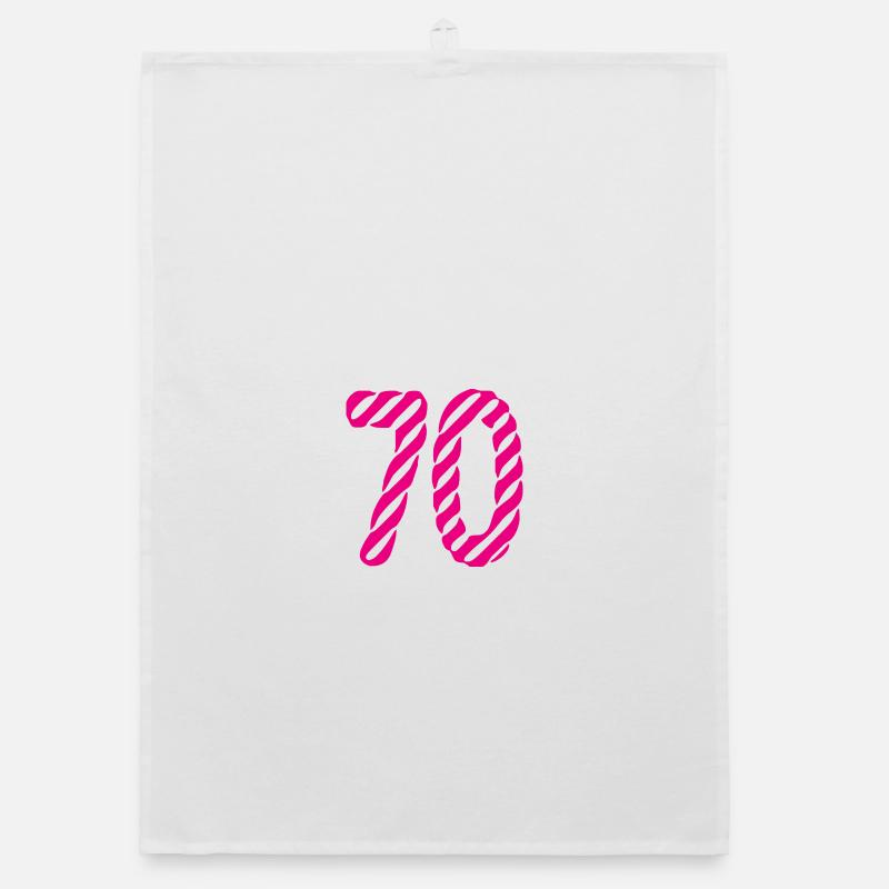 70. 70 YEARS. 70TH ANNIVERSARY. 70TH ANNIVERSARY. Organic dish towel