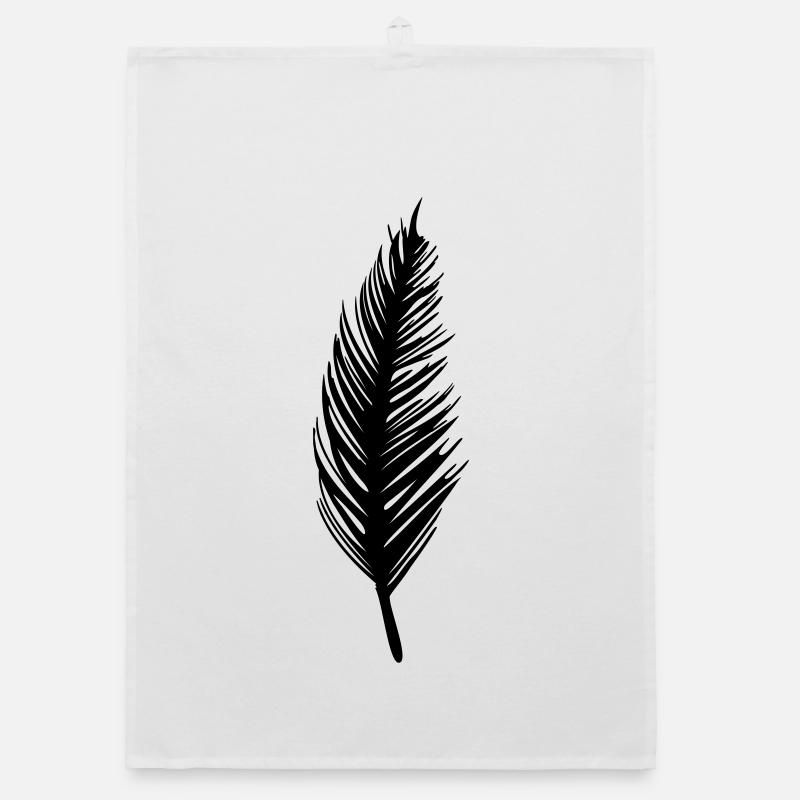 feather Organic dish towel
