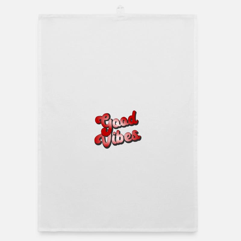 Good Vibes Style d’optique Torchon bio