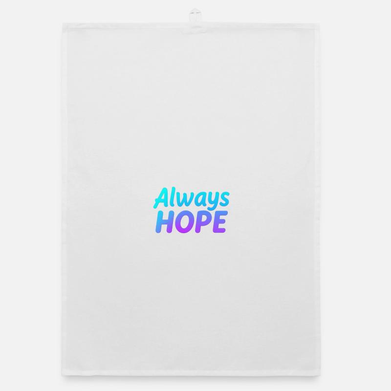 Always Hope Gradient Organic dish towel