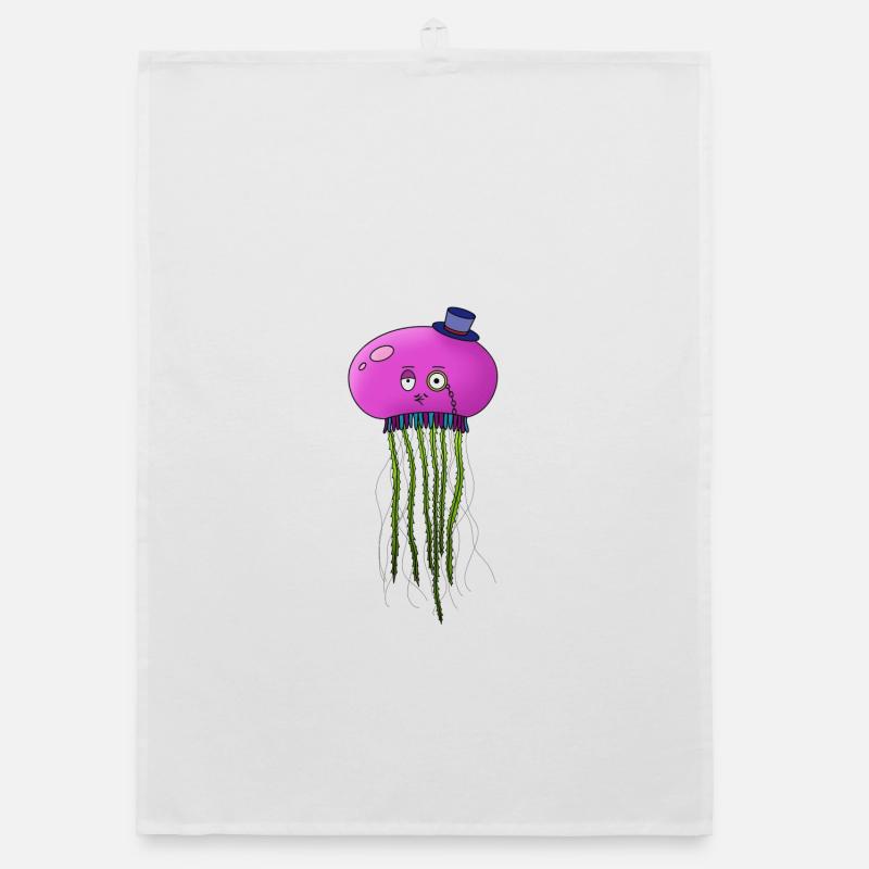 Fancy Jellyfish Organic dish towel