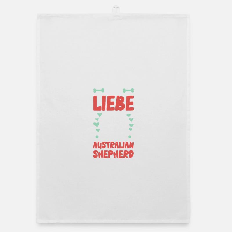 J’adore mon berger australien Torchon bio