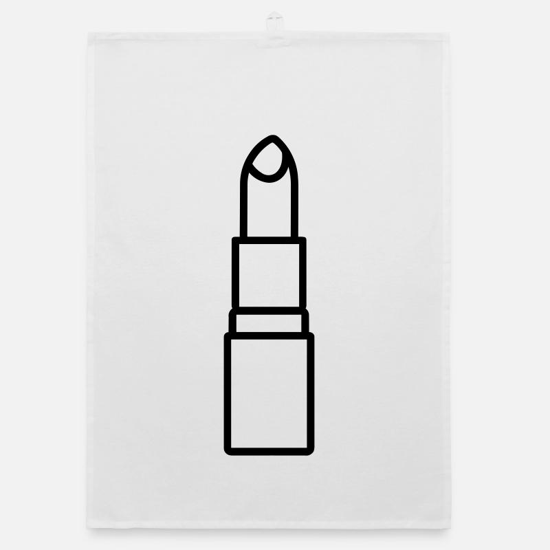 lipstick Organic dish towel