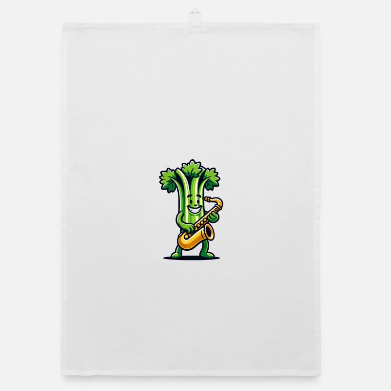 Le céleri Saxy apporte le jazz croquant Torchon bio