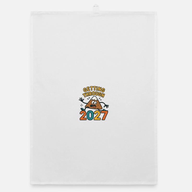 Getting Through 2027 Mountain Organic dish towel