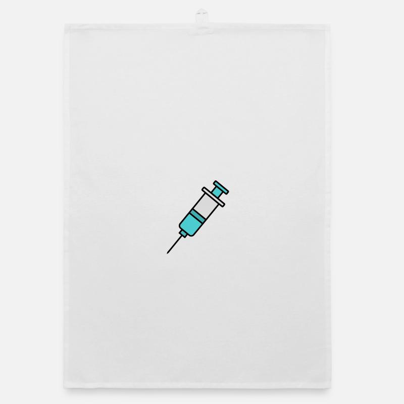 Syringe | Pro Vaccination & Science Statement Organic dish towel