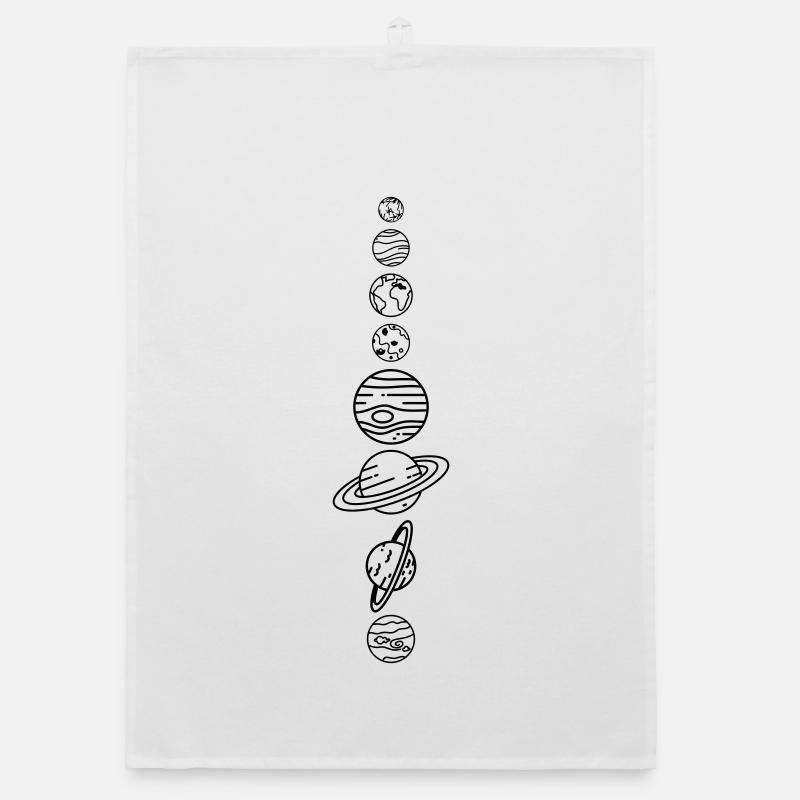 Planètes du système solaire – Espace du système solaire Torchon bio